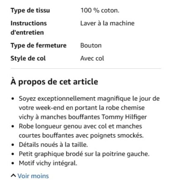 Tommy Hilfiger gingham dress NWT - Picture 4 of 6